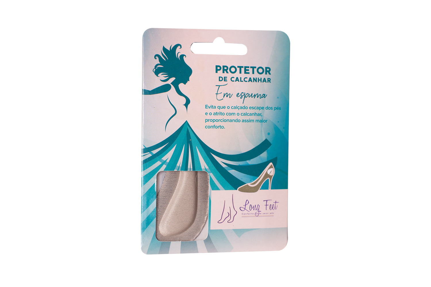 Protetor de calcanhar em espum
