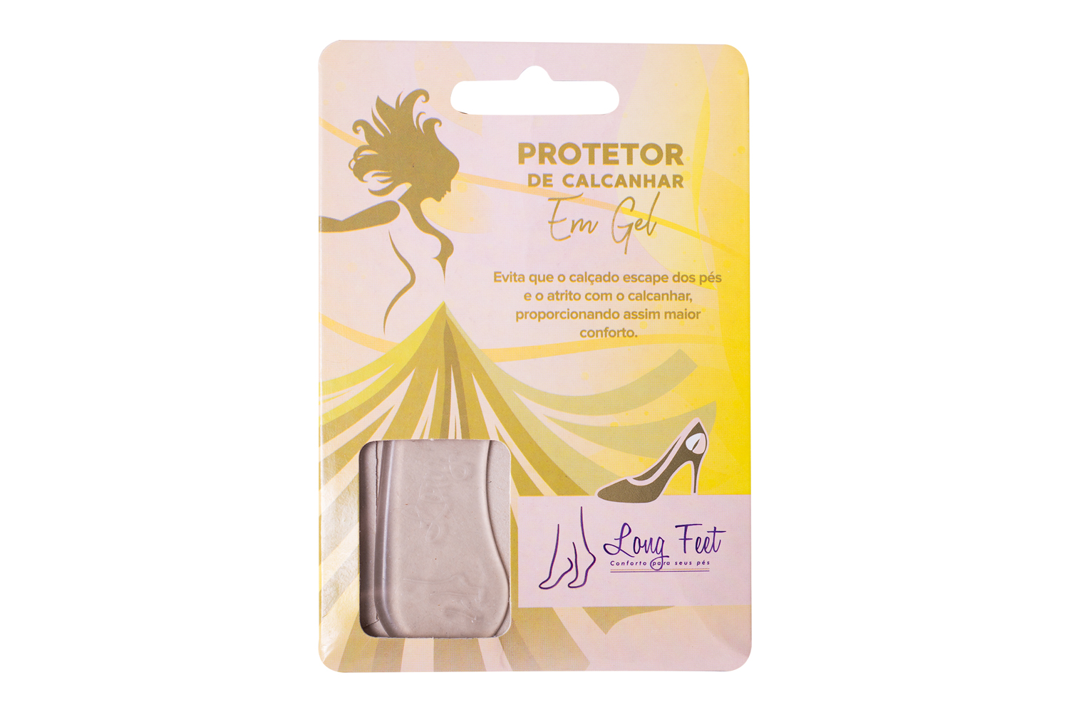 Protetor de calcanhar em gel_embalagem